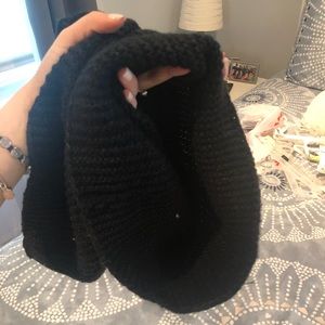 H&M black infinity scarf